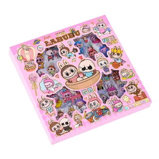 ยกกล่อง ชุดสติ๊กเกอร์ไดอารี่การ์ตูน 96 แผ่น สติกเกอร์PVC สติ๊กเกอร์ไดคัท สติกเกอร์ sticker