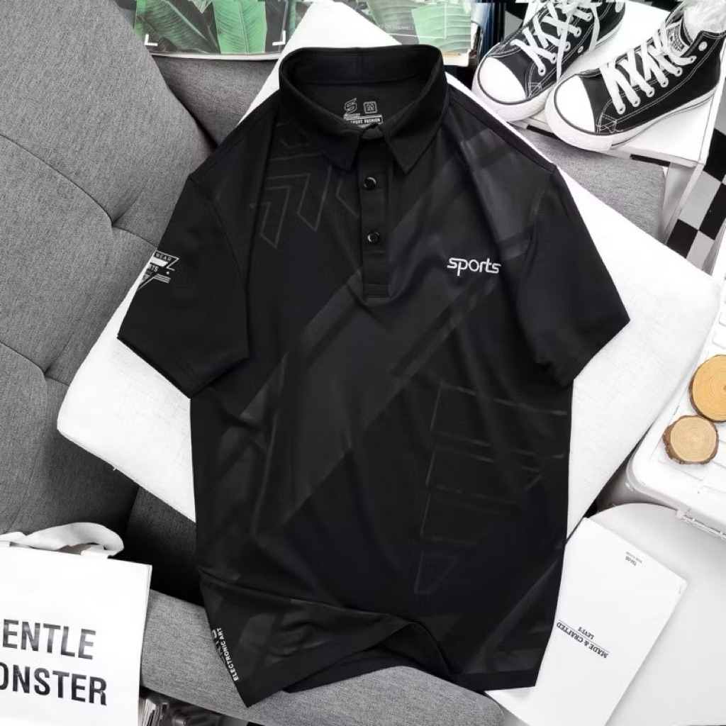 พร้อมส่ง! เสื้อกีฬาสปอร์ตคอปก SPORTS เสื้อบอล มีครบไซส์ผ้านิ่มใส่สบายใส่ออกกำลังกาย ระบายความร้อนได้ดี