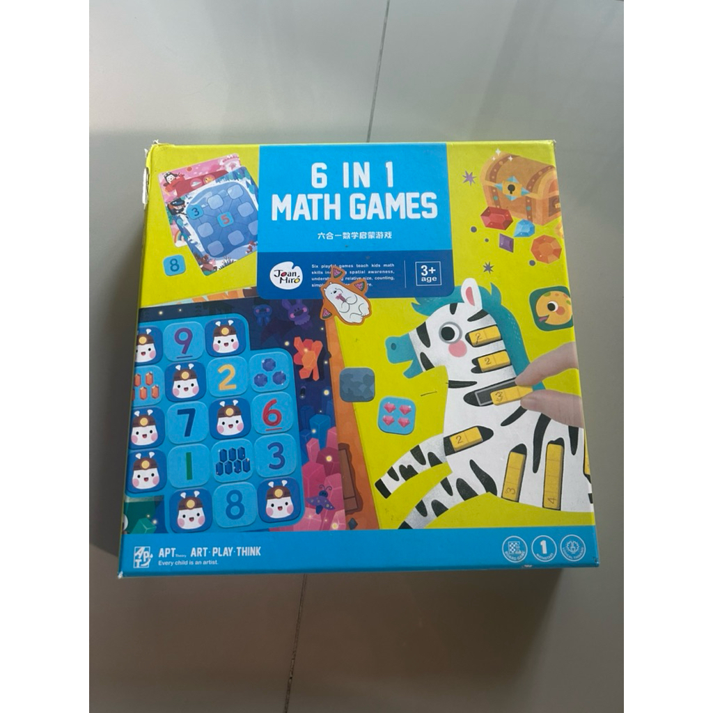 6 in 1 Math Games ของ Joan Miro💯