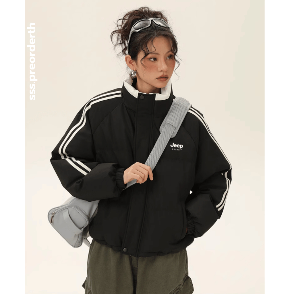 JEEP Puffer Jacket American เสื้อแจ็คเก็ต กันหนาว