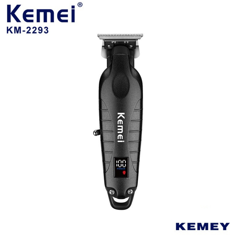 Kemei KM-2293ของแท้ 100% ปัตตาเลี่ยนไร้สาย อัจฉริยะ ชาร์จได้ เสียงเงียบ ปัตตาเลี่ยนตัดKemei KM-2293