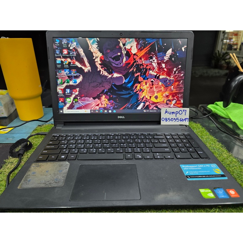 ขาย Notebook DELL Inspiron 5558 จอ 15 นิ้ว Core i3 RAM 8 HDD 500 มือ2 สภาพดี มีการ์ดจอ 3900 บาท ครับ