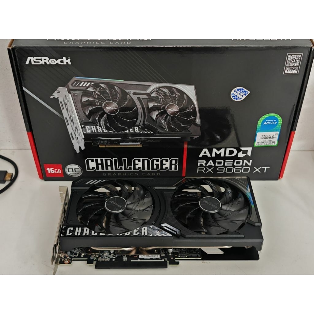 ASROCK RX 9060 XT 16GB มือสอง