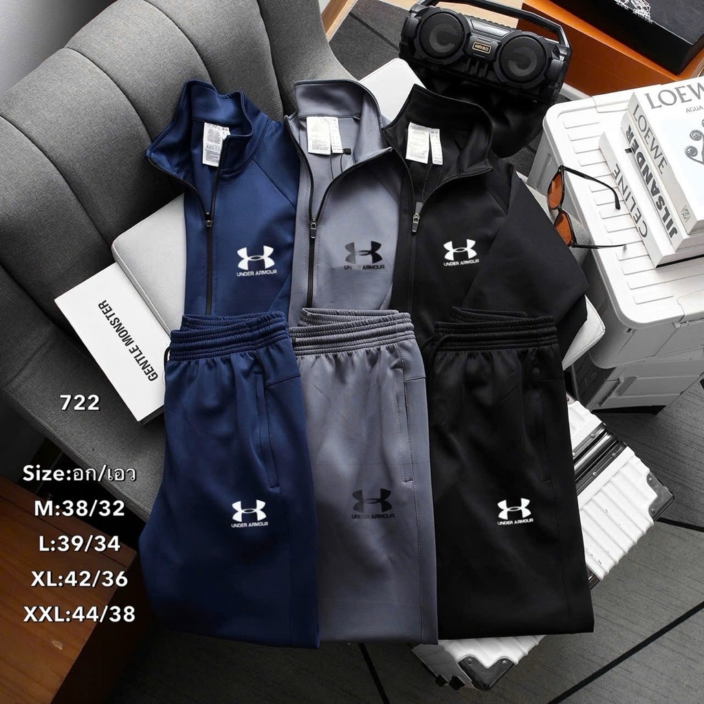 🆕 set jicket พร้อมส่งจากไทย!!เสื้อแจ็คเก็ตซิป + กางเกงขายาว ของผู้ชายผู้หญิงก็ใส่ได้ค่ะ - รูปที่ 2