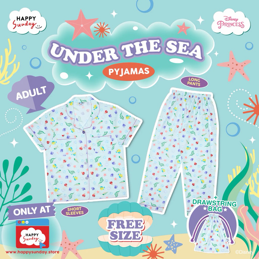 [ส่งด่วน] ชุดนอน Happy Sunday (ลาย Limited Edition)