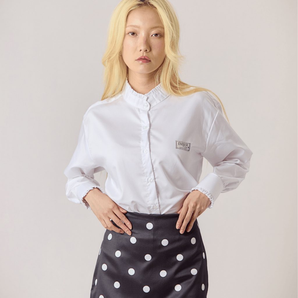 Ember.Whisker Whisper Shirt | Women’s Oversize Cotton Shirt | เสื้อเชิ้ตผู้หญิง แขนยาว โอเวอร์ไซส์ ผ