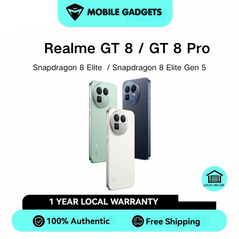 Realme GT 8 Pro / Realme GT8 | Snapdragon 8 Elite Gen 5 / Snapdragon 8 Elite | 6.79" 144Hz 7000 mAh