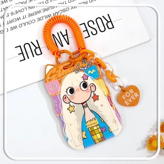 [พร้อมส่ง] Card Holder ที่ใส่บัตรลายการ์ตูน ลายน่ารัก สีสันสดใส ที่ใส่บัตรพนักงาน ที่ใส่บัตรน่ารัก ฯลฯ Biangels
