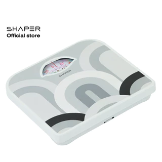 Shaper เครื่องชั่งนำหนักบุคคล แบบสปริง MS-CalmWave Gray