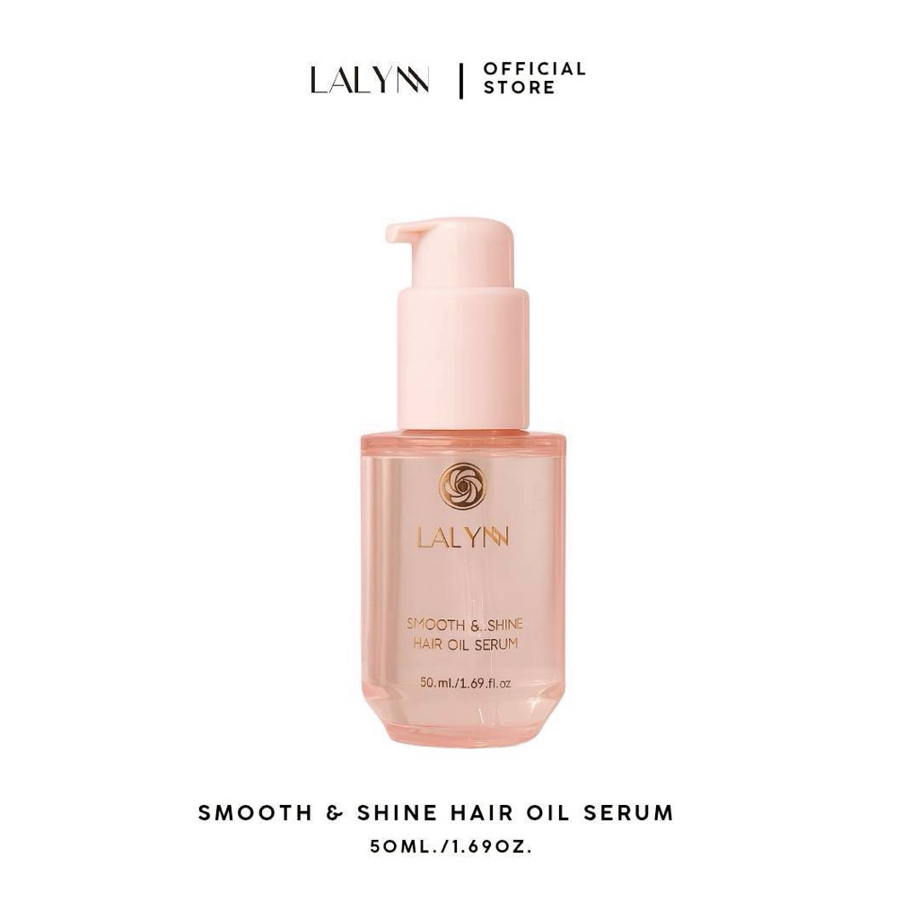 LALYNN SMOOTH AND SHINE HAIR OIL SERUM ลาลินน์ สมูธแอนด์ชายน์ แฮร์ออยล์เซรั่ม