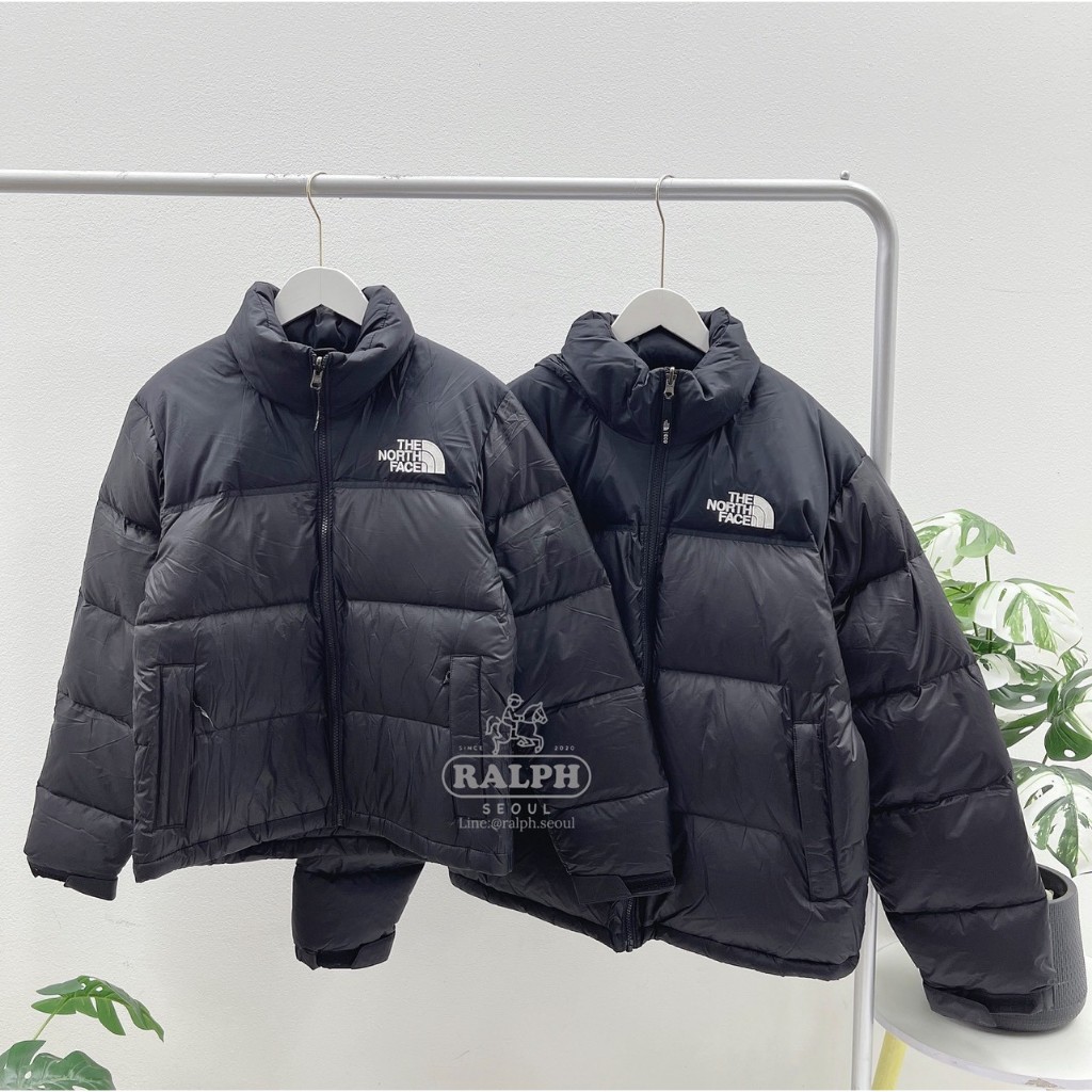 The North Face W's 1996 Retro Nuptse Jacket (Black) หนังไม่เงา