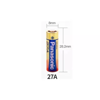 ถ่านรีโมท Panasonic 27A Battery 12V Alkaline (แพคเกจนำเข้า)