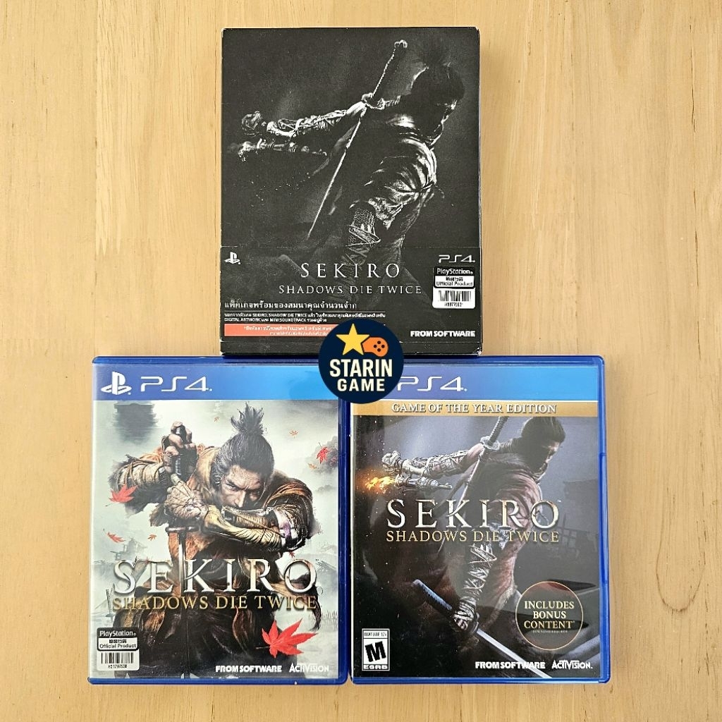 PS4 Sekiro Shadows Die Twice ซับไทย  มือสอง  สภาพดีมาก พร้อมส่ง
