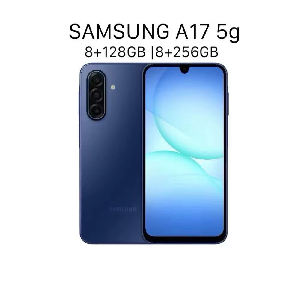 Samsung Galaxy A17 5G [(8+128) (8+256)] แถม Adapter ประกันศูนย์ 12 เดือน [ หน้าจอ6.7 นิ้ว แบต5000mAh