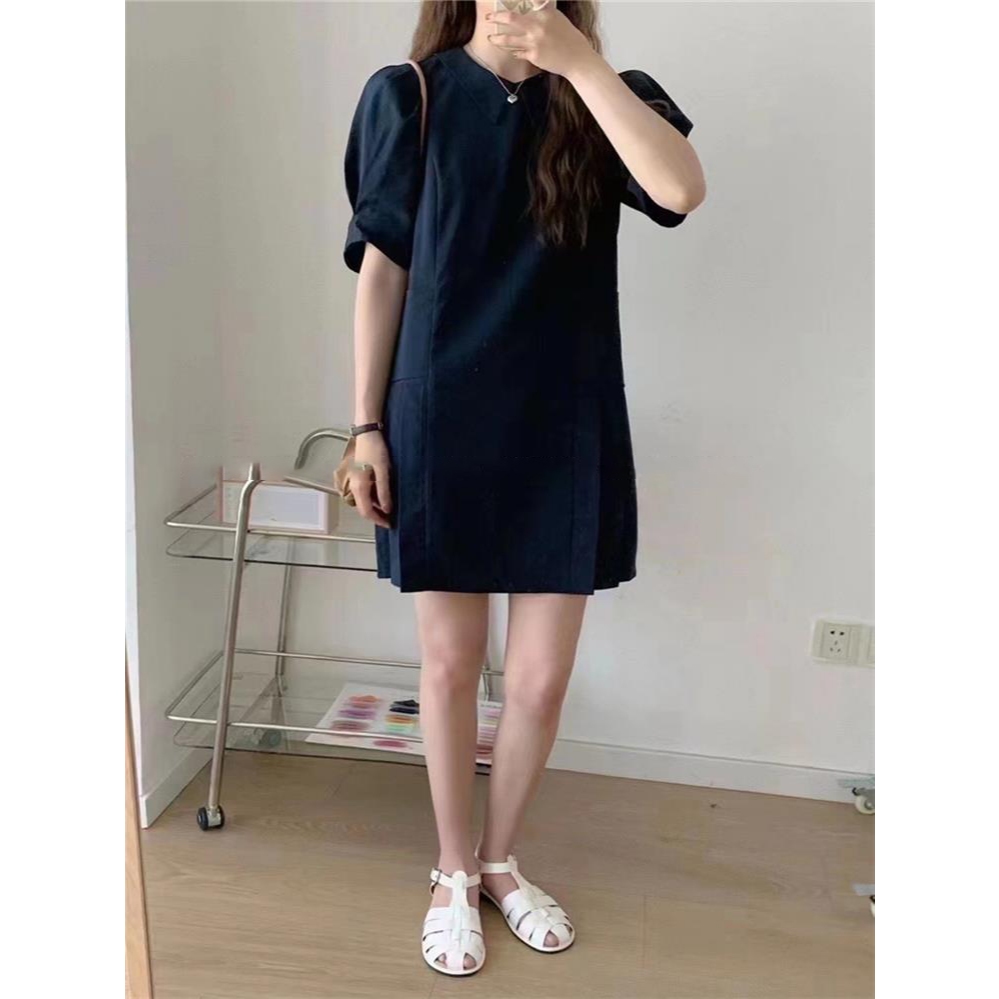 XWbrand   NEW ชุดเดรสแฟชั่นคอปก สร้างรูปทรงสามมิติ ผ้าดีใส่สบายมาก  ทรงสวยเข้ารูป โทนสีสุภาพ ใส่ได้หลายโอกาสเลยน้า - รูปที่ 4