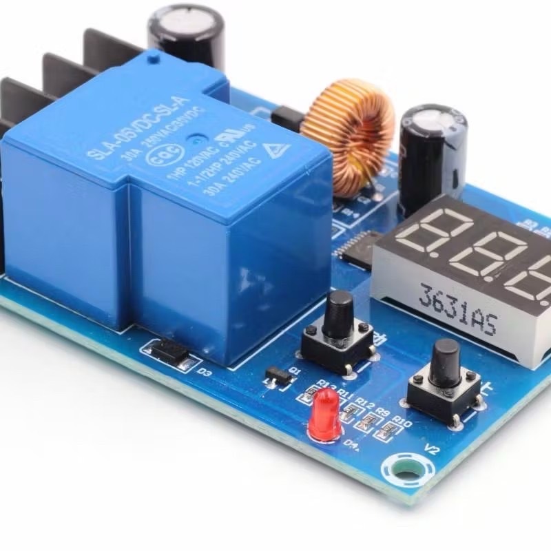 Xh-m604 Charger Board DC 6-60V แบตเตอรี่โมดูลควบคุมการชาร์จพร้อมจอแสดงผลดิจิตอลสําหรับ Home Charger พลังงานแสงอาทิตย์ L3