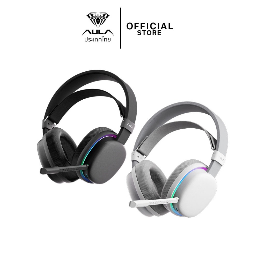 AULA G7 / G7PRO ຫູຟັງໄຮ້ສາຍ Gaming 3in1 7.1 Surround sound ຮັບປະກັນ 2 ປີ