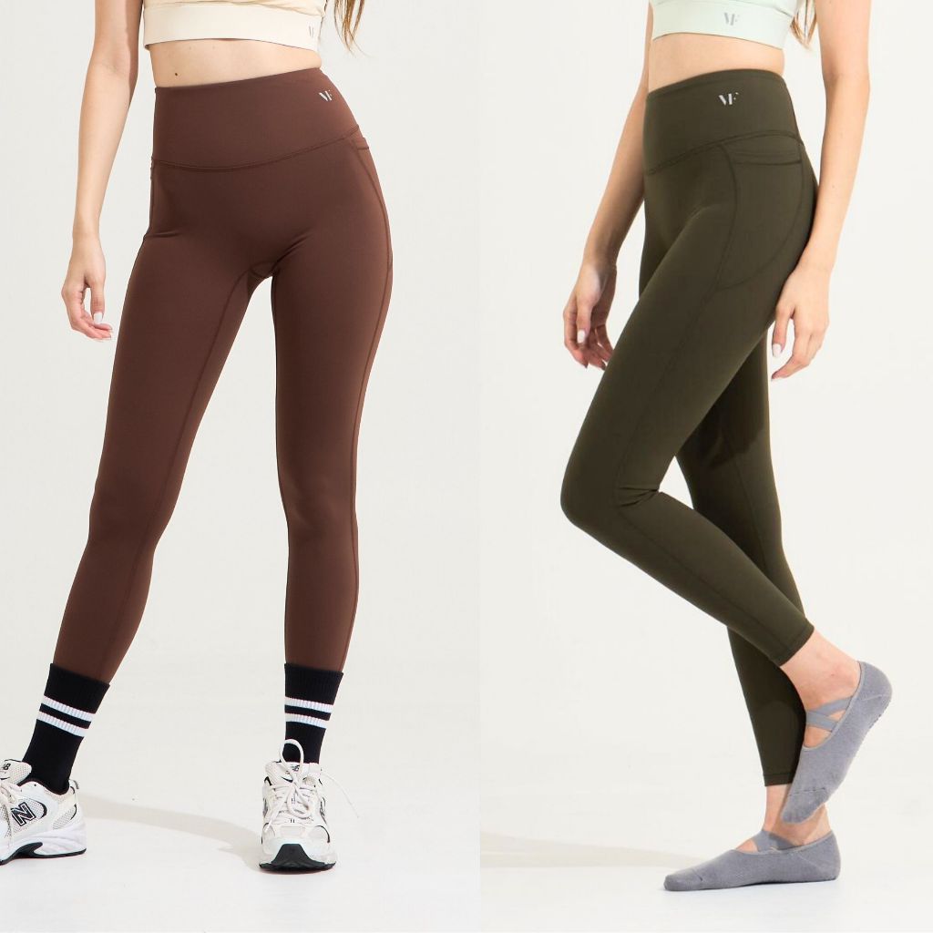 VF-Luka Pant : กางเกงโยคะ พาลาทิส กางเกงฟิตเนส กางเกงออกกำลังกาย ผ้าลูลู่ ยืดหยุดสูง กระชับสัดส่วน