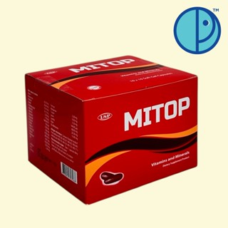 MITOP Vitamins and Minerals ไมท๊อป ผลิตภัณฑ์เสริมอาหาร (ขนาด…