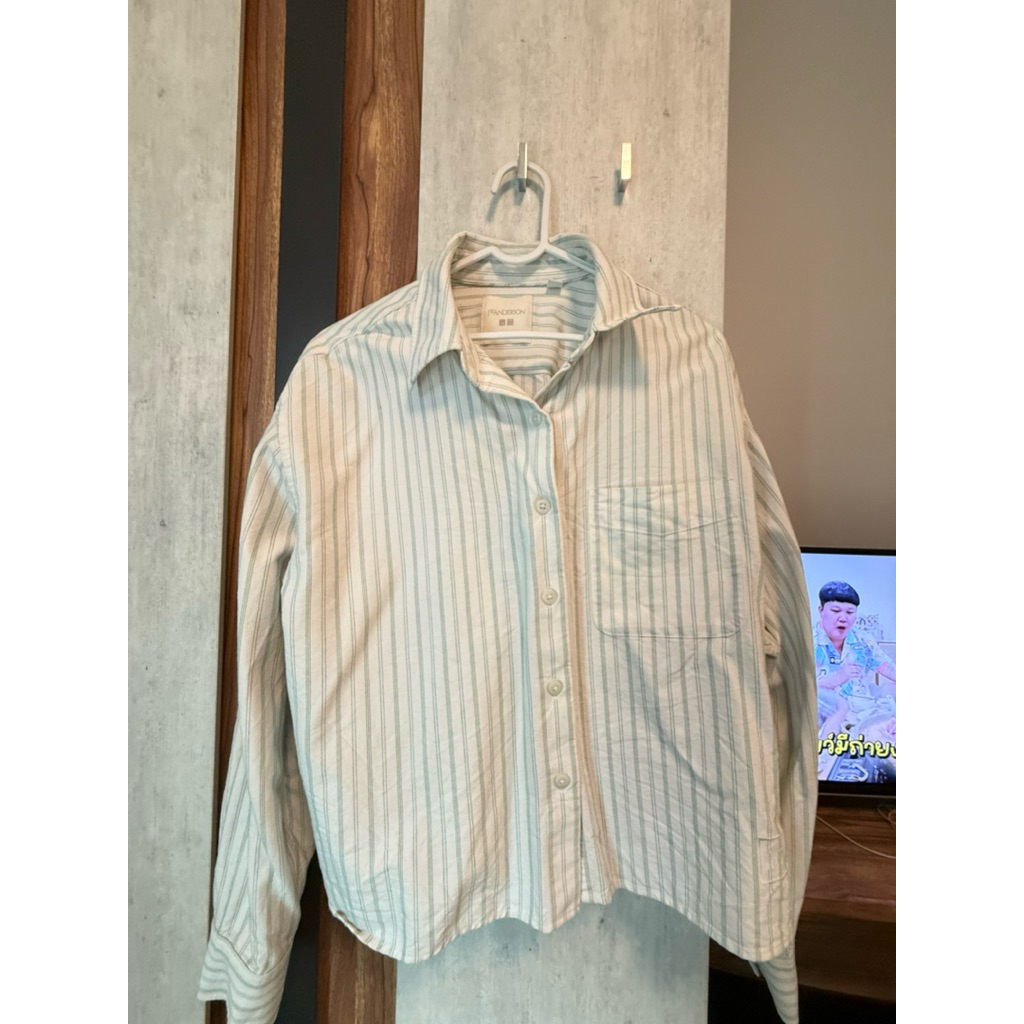 Uniqlo เสื้อเชิ้ตมือสอง  JWA Oxford L/S