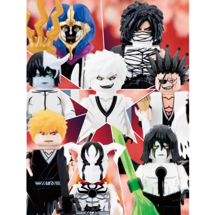 (พร้อมส่ง) มินิฟิกเกอร์ Bleach เทพมรณะ Anime บล็อคตัวต่อ KDL824