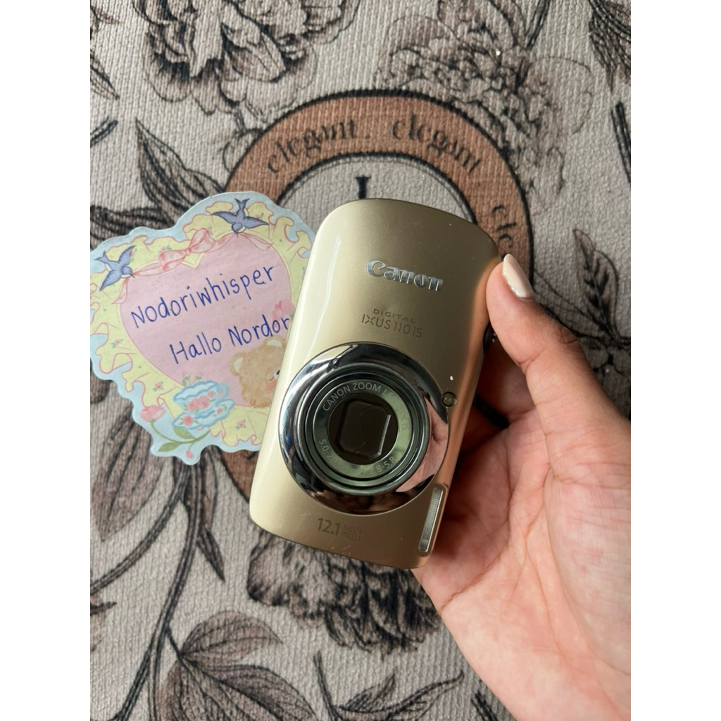 ミ Canon ixy510is / ixus110is รุ่นคุณพั้นรักแมว