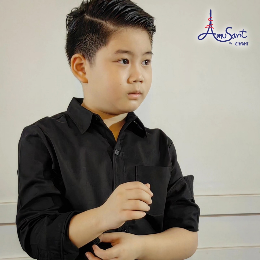 Amusant เสื้อเชิ๊ตแขนยาว สำหรับ 6 เดือน - 8 ขวบ EH2I22