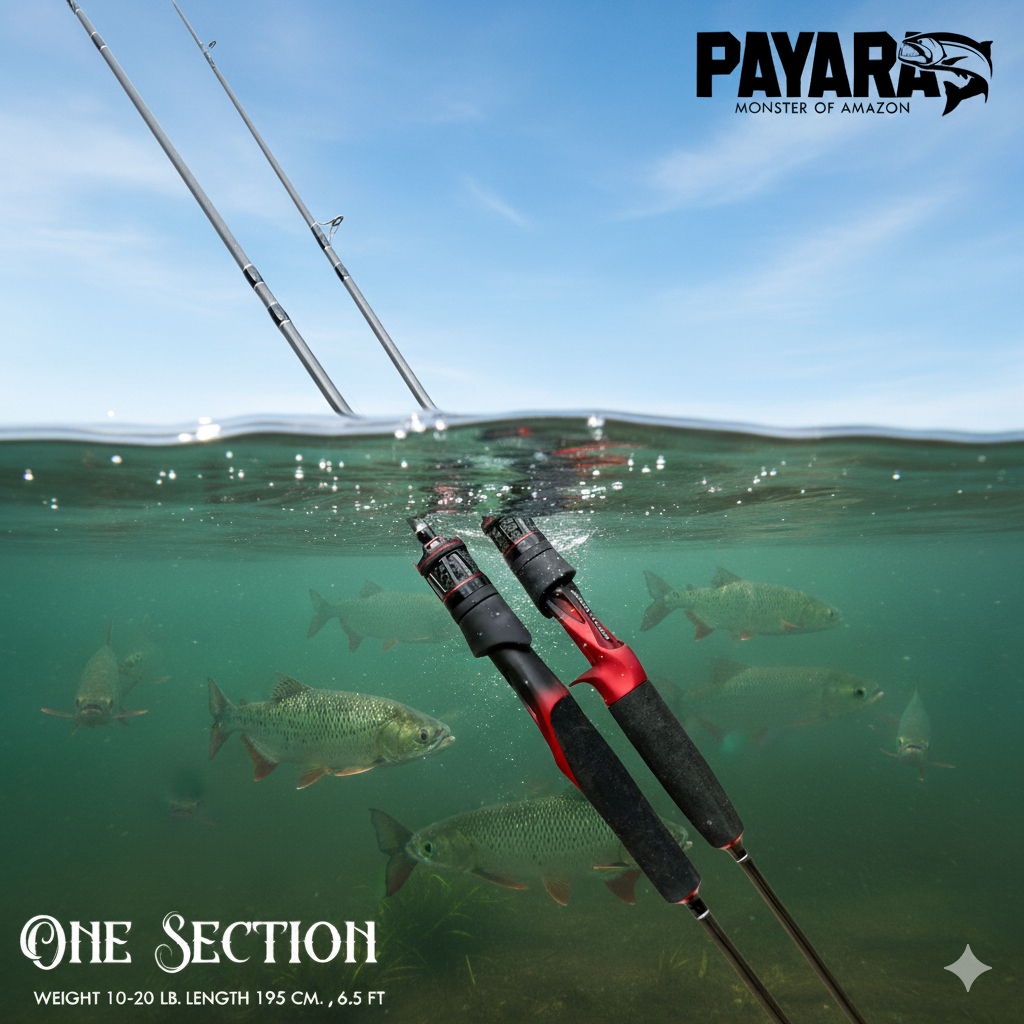 คันเบ็ดรุ่นพายาร่า (ท่อนเดียว) 6.5 ฟุต