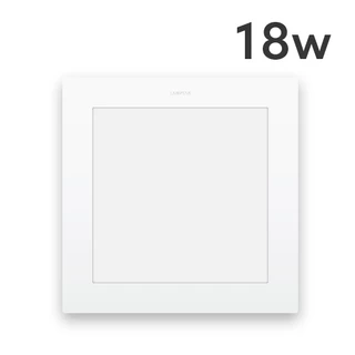 LAMPTAN โคมไฟ LED DOWNLIGHT ULTRA SLIM ALU FLAT หน้าสี่เหลียม แสงขาว