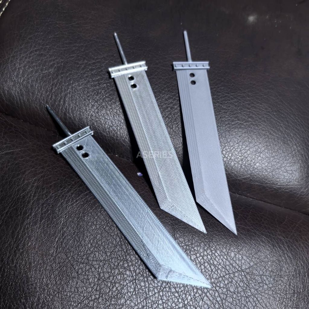 ที่คั่นหนังสือ Buster Sw0rd ไฟนอลแฟนตาซี พร้อมส่ง Creative bookmark Final Fantasy