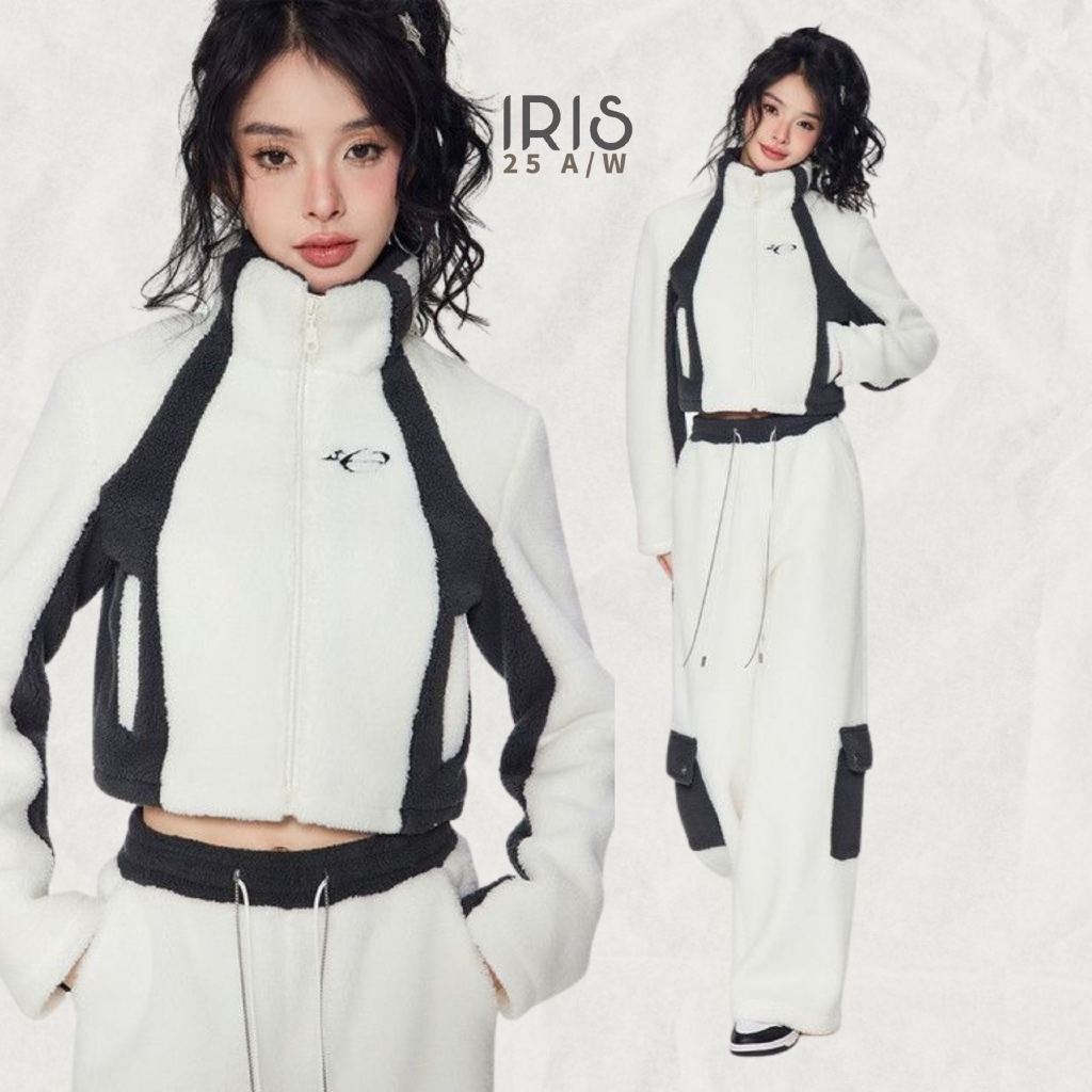 พร้อมส่งเสื้อ「สินค้าลิขสิทธิ์แท้」IRIS BOUTIQUE 25 Winter 4 | IJ102705 Thora jacket-pants เสื้อแจ็คเก็ต กางเกง กันหนาว