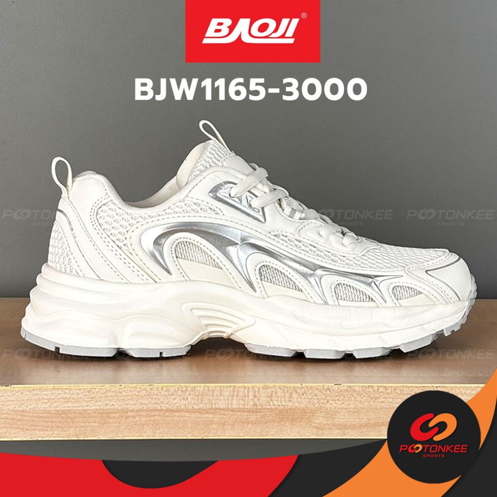 Baoji รองเท้าวิ่ง ผู้หญิง BJW1165 เบา ใส่สบาย ซัพพอร์ทดี บาโอจิ พร้อมส่ง ราคา ถูกที่สุด ดีลบีเคเค แกลเลอรีภาพที่ 7