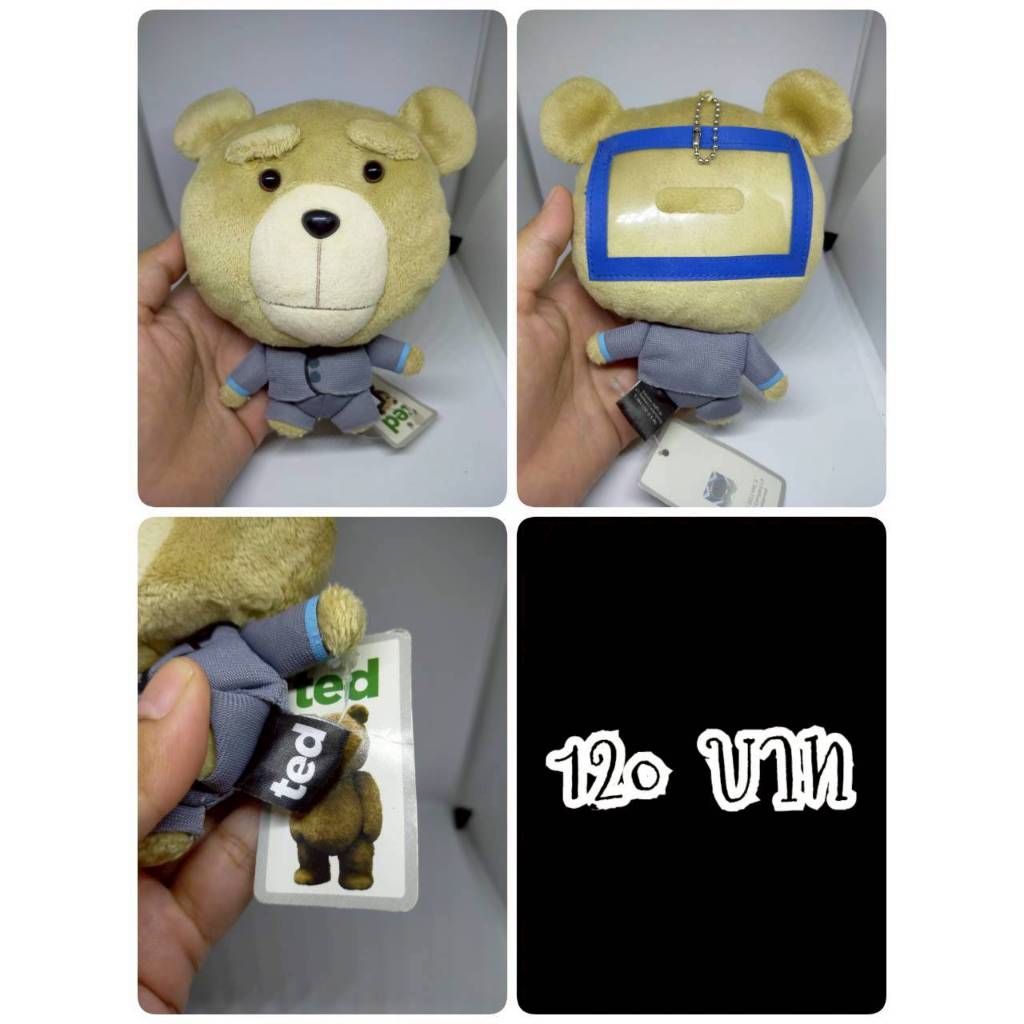 Ted#Ted Bear#หมีเท็ดดี้#หมีเทด#หมีไม่แอ๊บ แสบได้อีก#กระเป๋า#งานญี่ปุ่นมือสอง