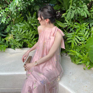 🥂Lady Camelia Dress - Miida✨ผ้าใหม่หนาขึ้น💫🧁ผ้าเวลปักน่ารักมากๆ🧀