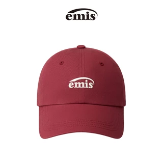 EMIS - SMALL LOGO BALL CAP (BLACK , BROWN , CREAM , GREEN , NAVY , PASTEL BLUE , PINK , RED)