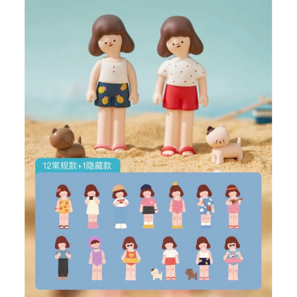 ✅พร้อมส่ง✅ kwoni vacance blind box แบบเช็คการ์ด