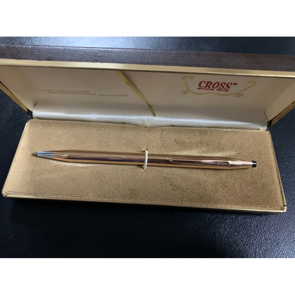 ปากกากลไกหมุน Cross century 14K  made in U.S.A. 1/20 Goldfilled สภาพใหม่