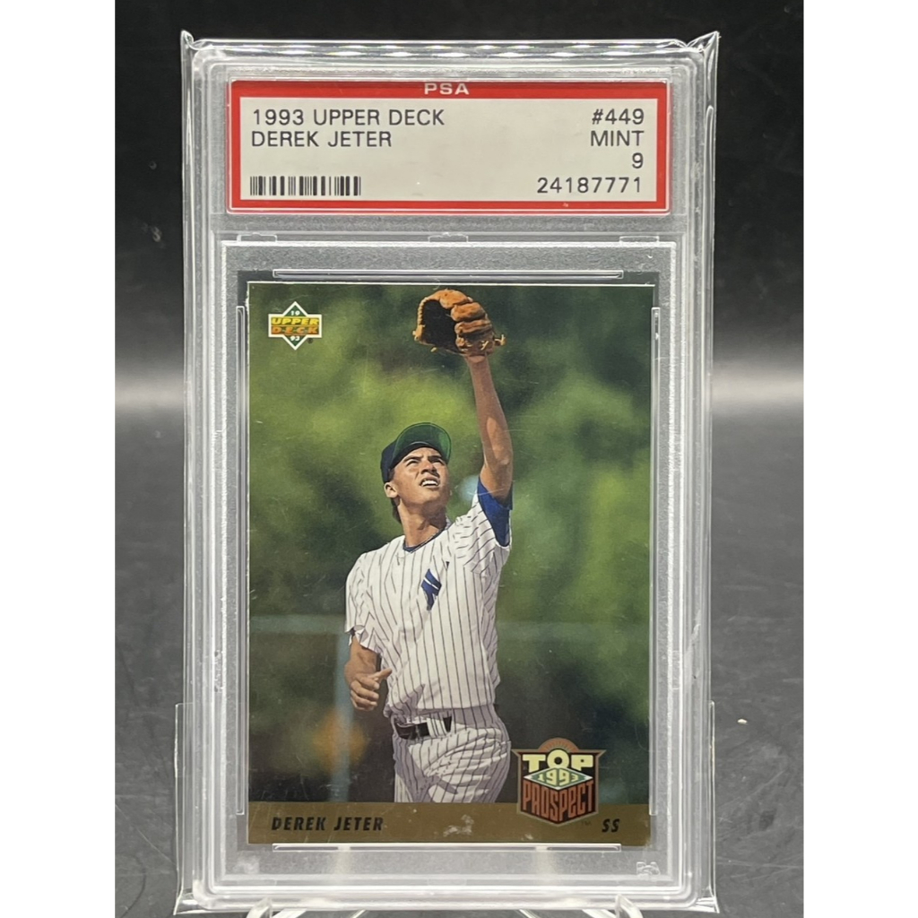 1993 Upper Deck – Derek Jeter #449 (PSA 9 Mint) Rookie Card