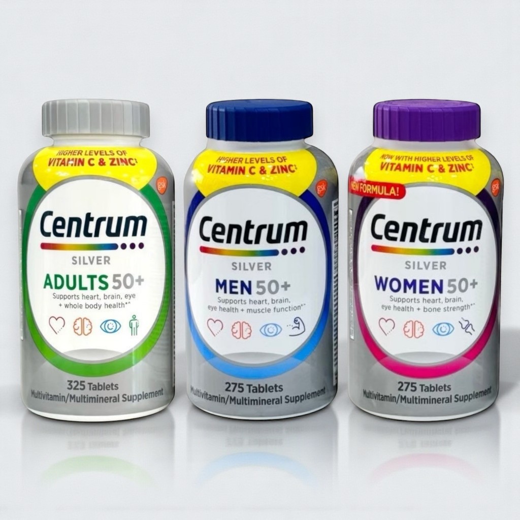 Centrum Silver มีสูตรและขนาดให้เลือก