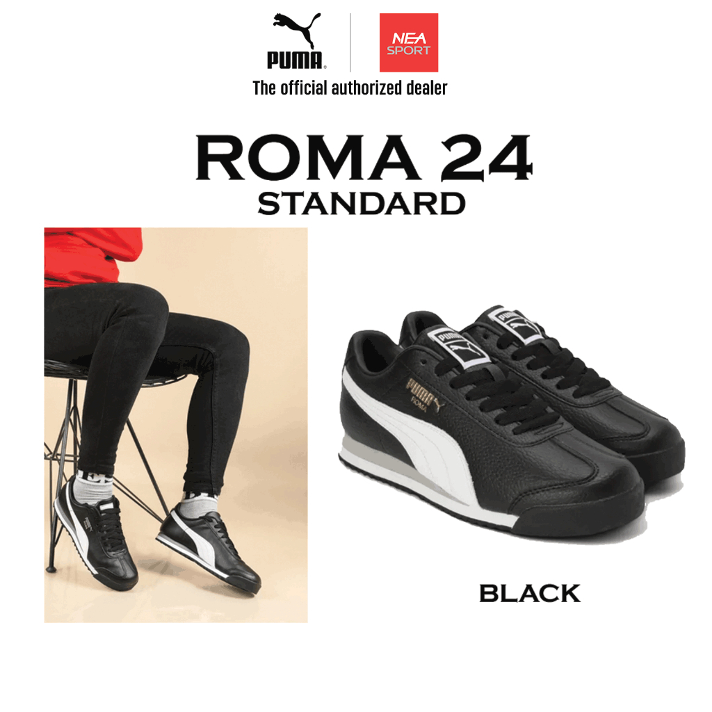 [ลด30% เก็บโค้ด 2509FASHDD] Puma Roma 24 Standard รองเท้า พูม่า แท้ ผู้ชาย