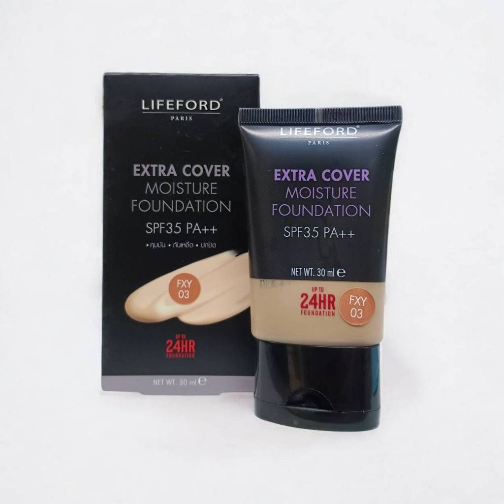 ไลฟ์ฟอร์ด ปารีส Extra Cover Moisture Foundation SPF35PA++ 30ml รองพื้น
