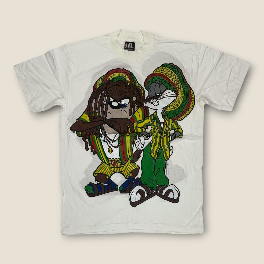เสื้อ Looney Tunes "Rasta Jammin'" Vintage 90s Style