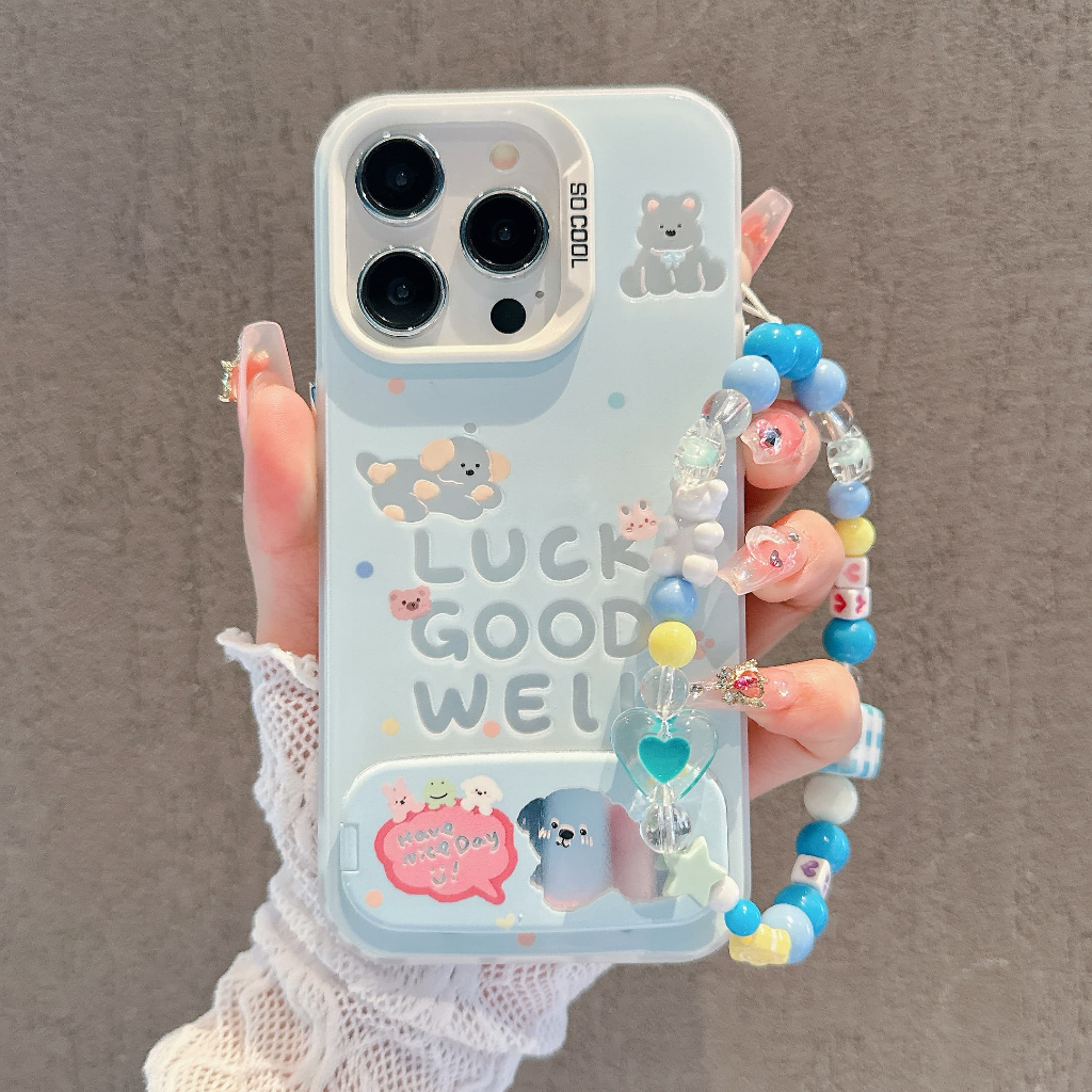 เข้ากันได้กับ ไอโฟน 11 12 13 14  ไอโฟน 15 Pro Max ไอโฟน 16 Pro Max เคสโทรศัพท์นุ่มน่ารัก XPMSCY023