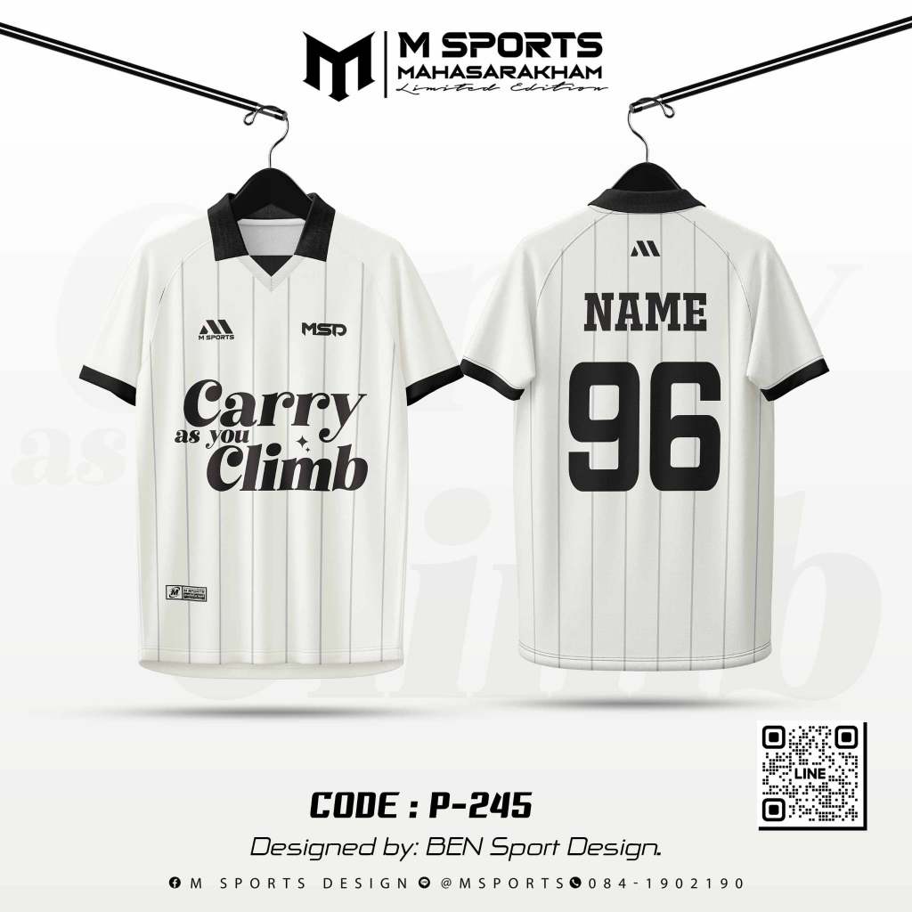 เสื้อกีฬาแฟชั่น สไตล์ยอดนิยม สีพาสเทล ผ้านุ่มใส่สบาย ระบายอากาศไม่อับชื้น สามารถสั่งเป็นทีมได้ - รูปที่ 3