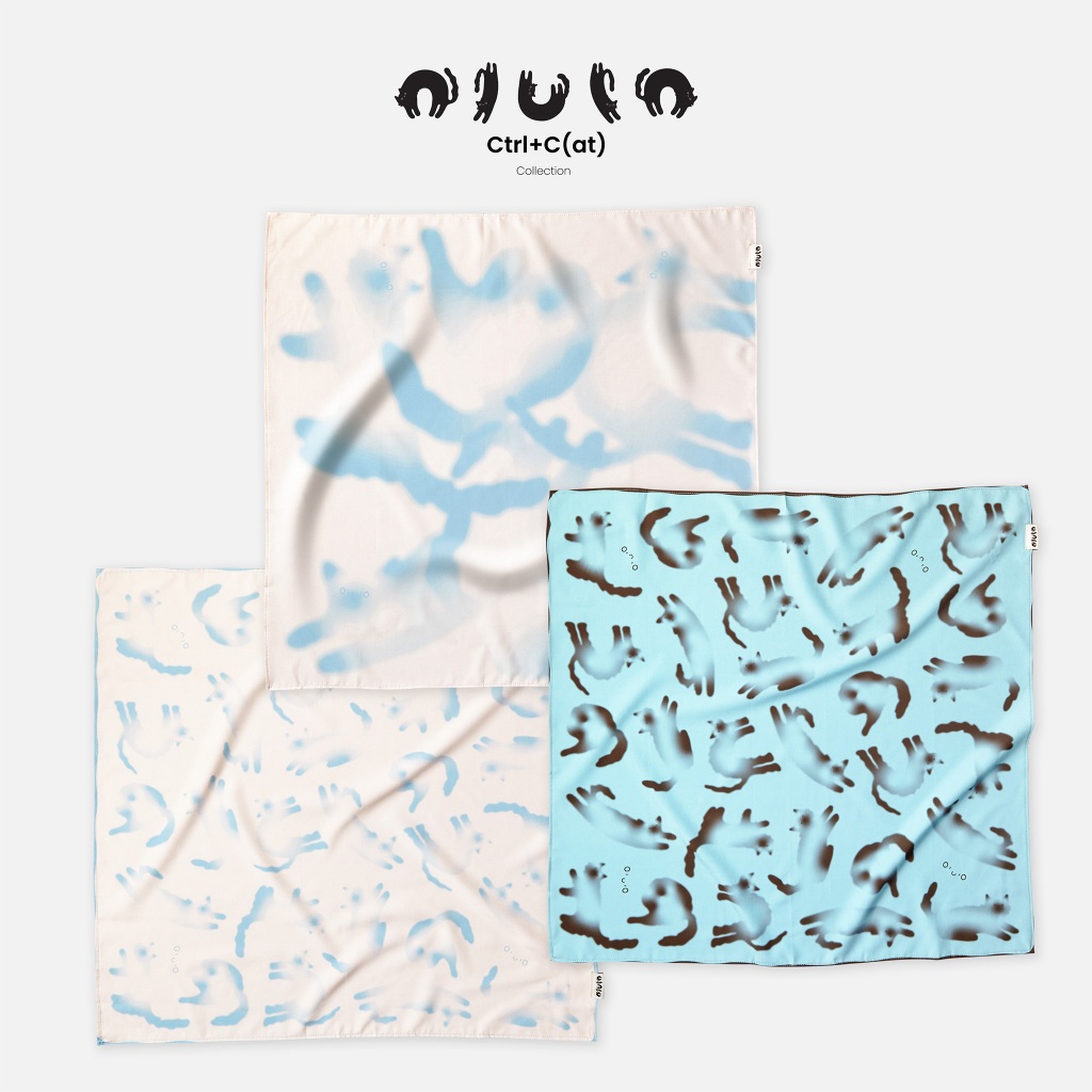 olulo Ctrl+C(at) - Bandana Cat ผ้าอเนกประสงค์
