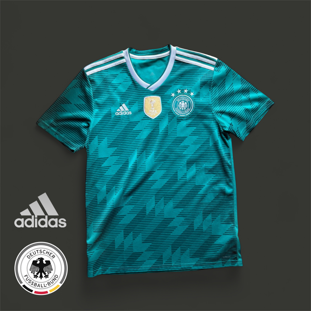 Adidas DFB Germany Away Soccer Men's Football Jersey World Cup 2018/19 เสื้อทีมชาติเยอรมันบอลโลกปี 2