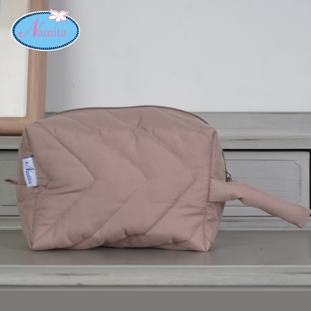 Nantita กระเป๋าเครื่องสำอางผ้านุ่มนิ่ม CM001 - รูปที่ 4