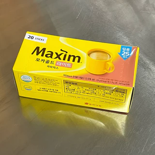 Maxim Mocha Gold Coffee กาแฟเกาหลี 1 กล่อง 20 ซอง 3in1 Coffee