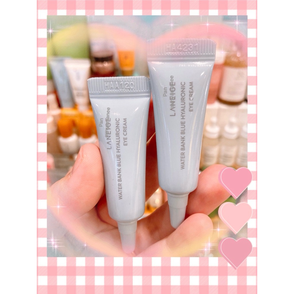 ♥️(รอบดวงตา)(✅ของแท้💯%‼️)Waterbank Blue Hyaluronic Eye Cream 3ml