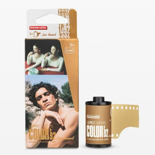 ฟิล์มสี กล่อง3ม้วน LomoChrome Color ’92 Sun-kissed 35mm ISO 400 Film 35 มม.